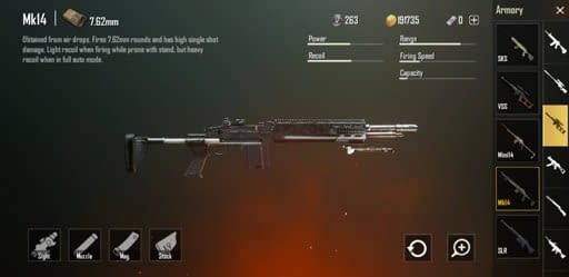 MK14 in pubg mobile pubgmobilelatest