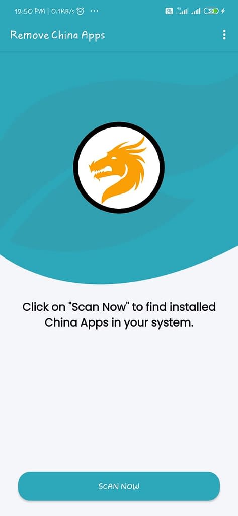 check for Chinese Apps | The UI of Remove China Apps - pubgmobilelatest.com